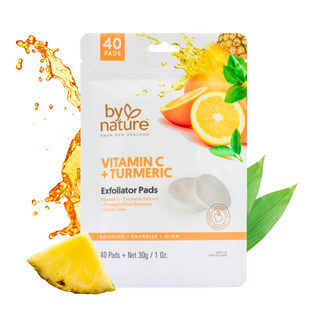 Vitamin C + Turmeric Exfoliator Pads