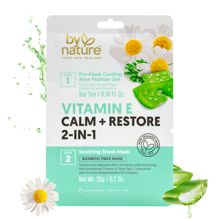 Vitamin E Calm & Restore 2-in-1 Sheet Mask