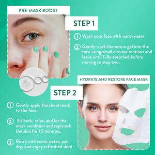 Vitamin E Calm & Restore 2-in-1 Sheet Mask
