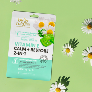 Vitamin E Calm & Restore 2-in-1 Sheet Mask