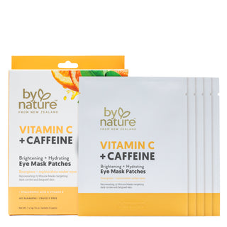 Vitamin C + Caffeine Eye Mask Patches - 5 Pack