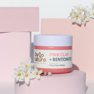 Brightening Clay Mask with Pink Clay + Witch Hazel + Kawakawa Extract